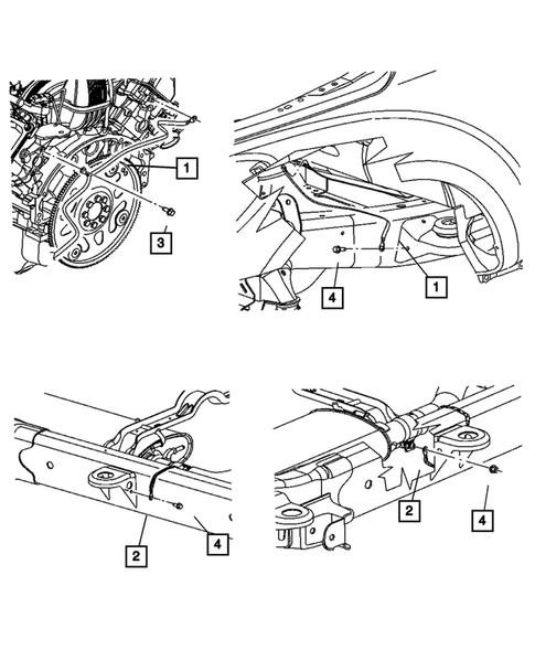 Wiring-Engine & Related Parts for 2006 Dodge Durango #1