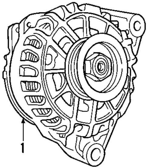 Alternator for 2002 Ford Thunderbird #0
