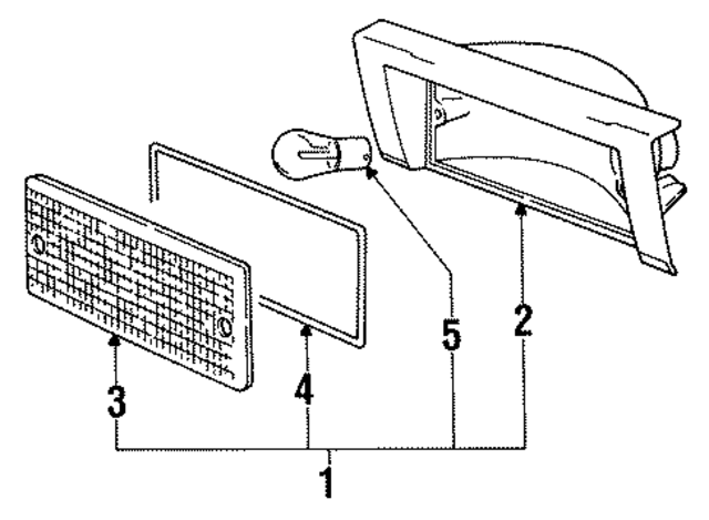 63131380965 - Electrical: Park Lamp for BMW Image