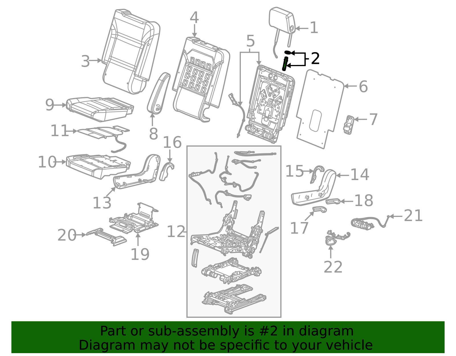 2018-2026 GM F Guide 85126332 | OEM Parts Online