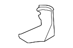 992858416B5Q0 - Body: Inner Molding for Porsche Image