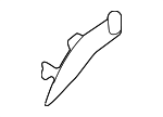 9928572375Q0 - Body: Trim Molding for Porsche Image