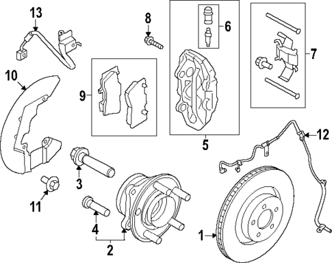 Front Brakes for 2024 Ford Mustang #2