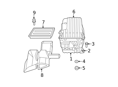 Air Intake for 2010 Chrysler Sebring #0