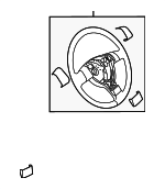 1Q0419091ABVFT - Steering: Steering Wheel for Volkswagen: Eos Image