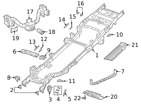 Frame & Components for 2025 Ram 2500 #2