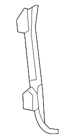 841412V000 - Body: Rear Insulator for Hyundai Image