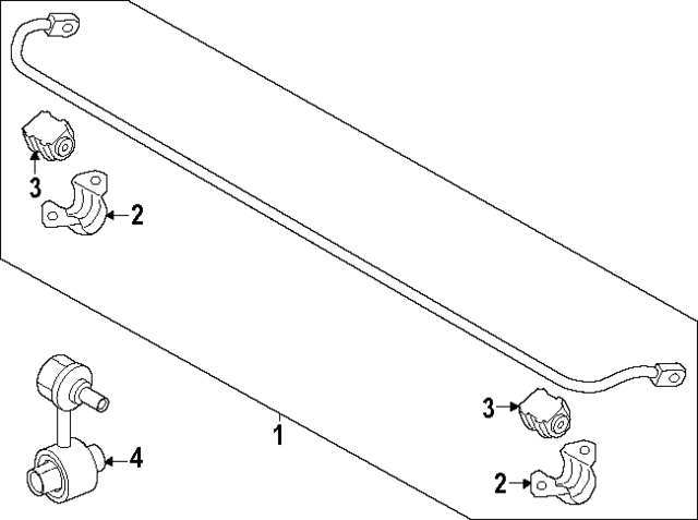55510GGAA0 - : Stabilizer Bar for Kia Image