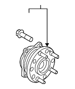 51750C1000 - Brakes: Hub Assembly for Kia: Cadenza, Optima, Sportage Image