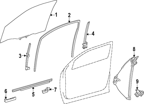 Front Door for 2025 Toyota Sequoia #0