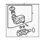 4720106443 - Body: Master Cylinder for Toyota Image image