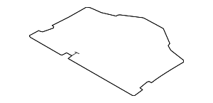 7646A384XA - Body: Floor Cover for Mitsubishi: Mirage Image