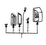 MB283896 - : Lamp Assembly for Mitsubishi Image