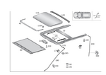1667800040 - Sliding Sunroof: Trim Slide, Tilt Roof for Mercedes-Benz Image