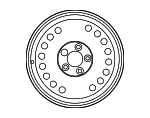 52919L0950 - : Wheel, Spare for Kia Image