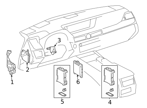 Control Modules for 2019 Lexus GS300 #0
