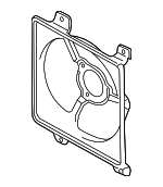 7812A006 - HVAC: Fan Shroud for Mitsubishi: Galant Image