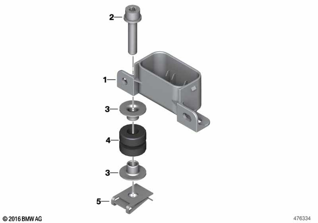61138549906 - General Electrical System: Plug Cap Obd - Var. 1 for BMW-Motorrad Image