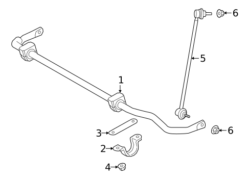 Stabilizer Bar & Components for 2023 Toyota GR Supra #0
