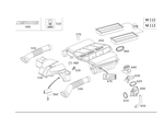 2035050088 - Chassis Sheet Metal/Air Intake: Cover for Mercedes-Benz Image