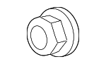 9017808026 - Body: Reinforce Bar Nut for Lexus: TX350, TX500h, TX550h+ Image
