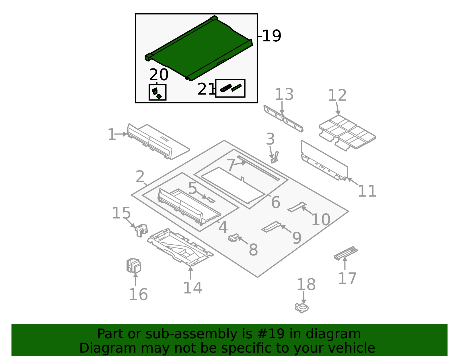Range Rover Packaging Design 2022-2023 Land Rover Range Rover Package Tray LR174586 | Land Rover OEM ...