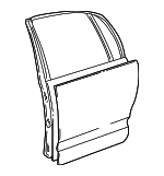 6700430551 - Body: Door Shell for Lexus: GS300, GS400 Image
