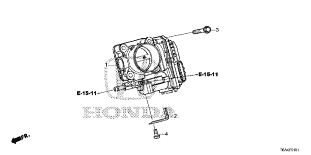 Throttle Body (2.0L) for 2016 Honda Civic #0
