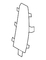 19184796 - Body: Access Cover for Pontiac: Vibe Image