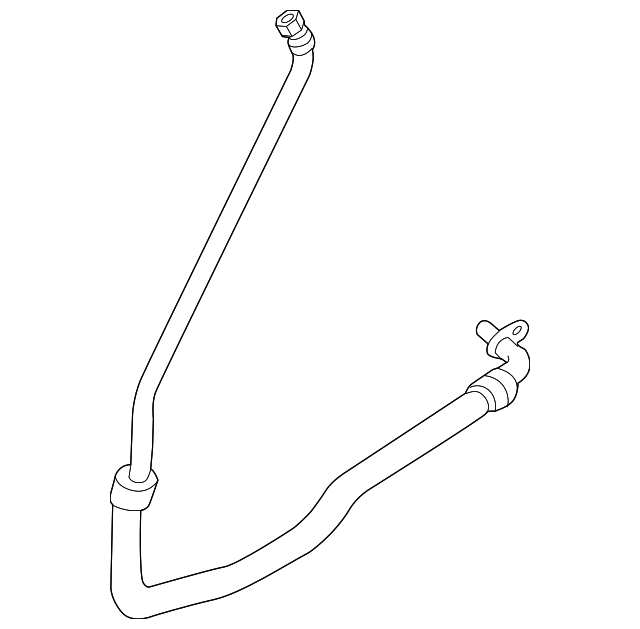 17222358291 - 2015-2021 BMW Engine Oil Cooler Line (17-22-2