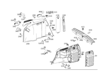 2046900100 - Trim and Lining: Trim, Load Compartment for Mercedes-Benz Image