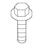 9YA02101L - Body: Hinge Bolt for Mazda: 3, 6, CX-3, CX-30, CX-5, CX-9 Image