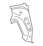 41007343115 - : Pillar Reinforced for BMW: 428i, 428i xDrive, 430i, 430i xDrive, 435i, 435i xDrive, 440i, 440i xDrive, M4 Image