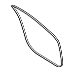 971831721Y - Body: Weather-strip On Body for Porsche Image