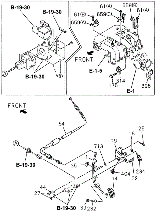 Accelerator Pedal for 1997 Acura SLX #0