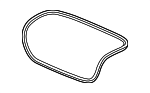 15908041 - Body: Weatherstrip for Chevrolet: Cobalt | Pontiac: G5 Image