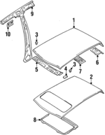 6352163G00 - : Inner Side Rail for Suzuki Image