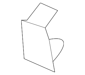 6896064J00 - : Center Bezel Hole Cover for Nissan: Pathfinder Image