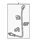 365426FBA01 - Emission System: Rear Oxygen Sensor for Honda Image