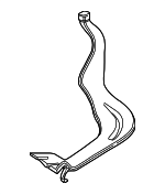 95857365600 - Body: Rear Duct for Porsche: Cayenne Image