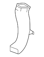 95857365800 - Body: Air Guide for Porsche: Cayenne Image