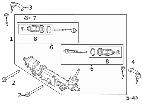 Steering Gear & Linkage for 2014 Ford F-150 #1