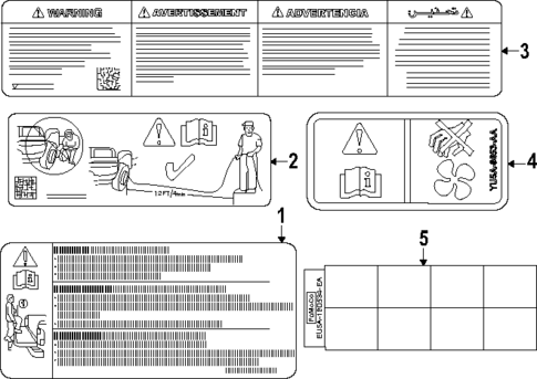 Labels for 2024 Ford F-450 Super Duty #0