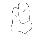 1J4839061 - Body: Channel Clip for Volkswagen: Golf Image