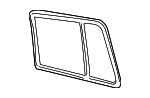 1J6839431CB41 - Body: Window Guide for Volkswagen: Golf Image