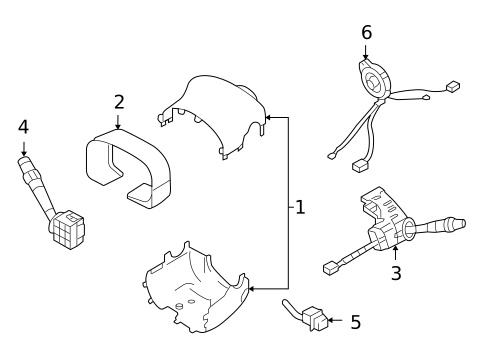 Switches, Solenoids & Actuators for 2004 Cadillac XLR #0