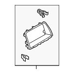 GMG55523002 - Body: Center Bezel for Mazda: 6 Image