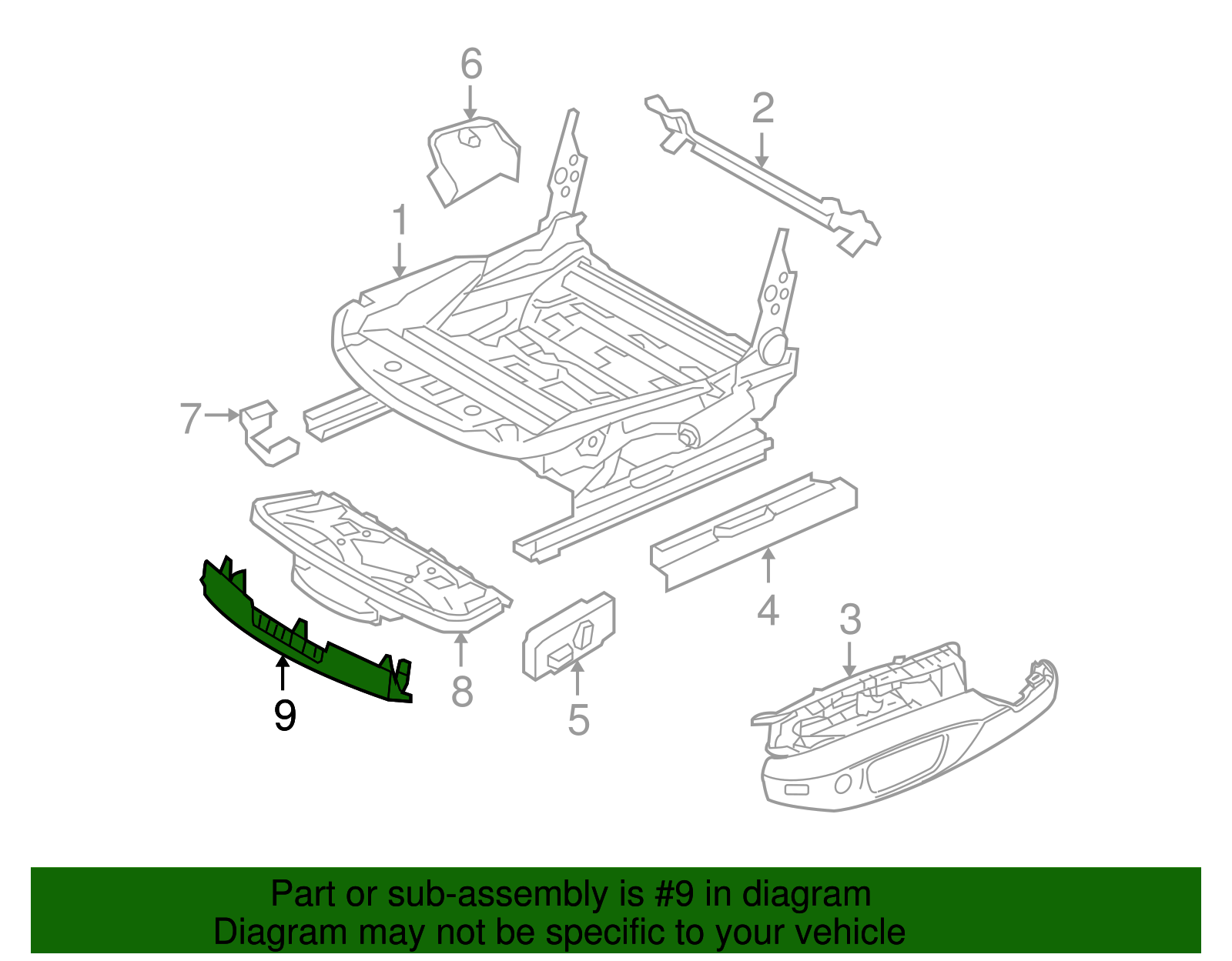 Trim Panel - BMW (52-10-6-958-664)