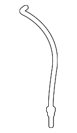 97061102300 - Electrical: Vent Tube for Porsche: Panamera Image