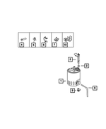 5138943AA - Fuel: Hose for Dodge: Sprinter 2500, Sprinter 3500 Image